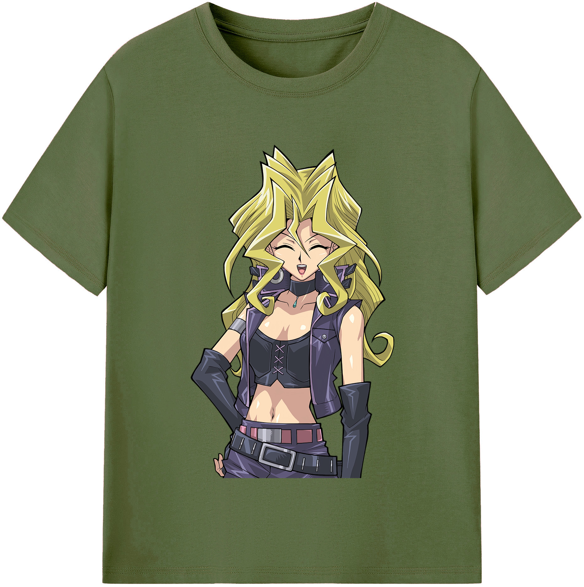 （画像用） 遊☆戯☆王 Yu-Gi-Oh! 綿100％半袖Tシャツ（フロントプリント）